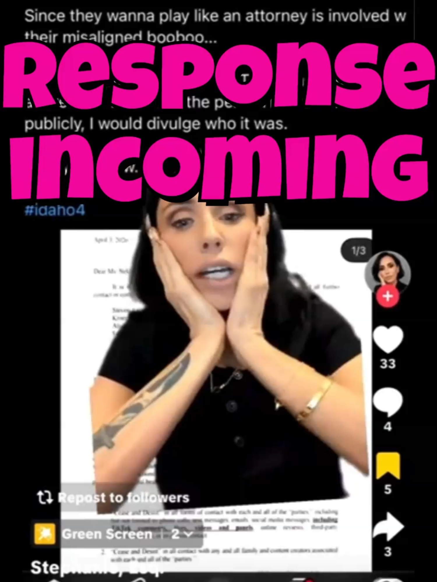 @Julez w/ True Crime Reactions