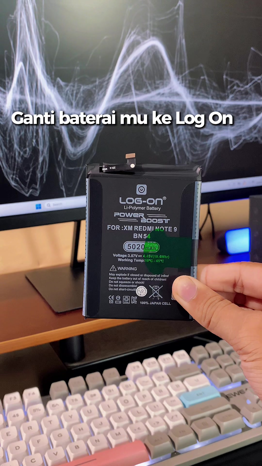 @LOG ON BATERAI OFFICIAL