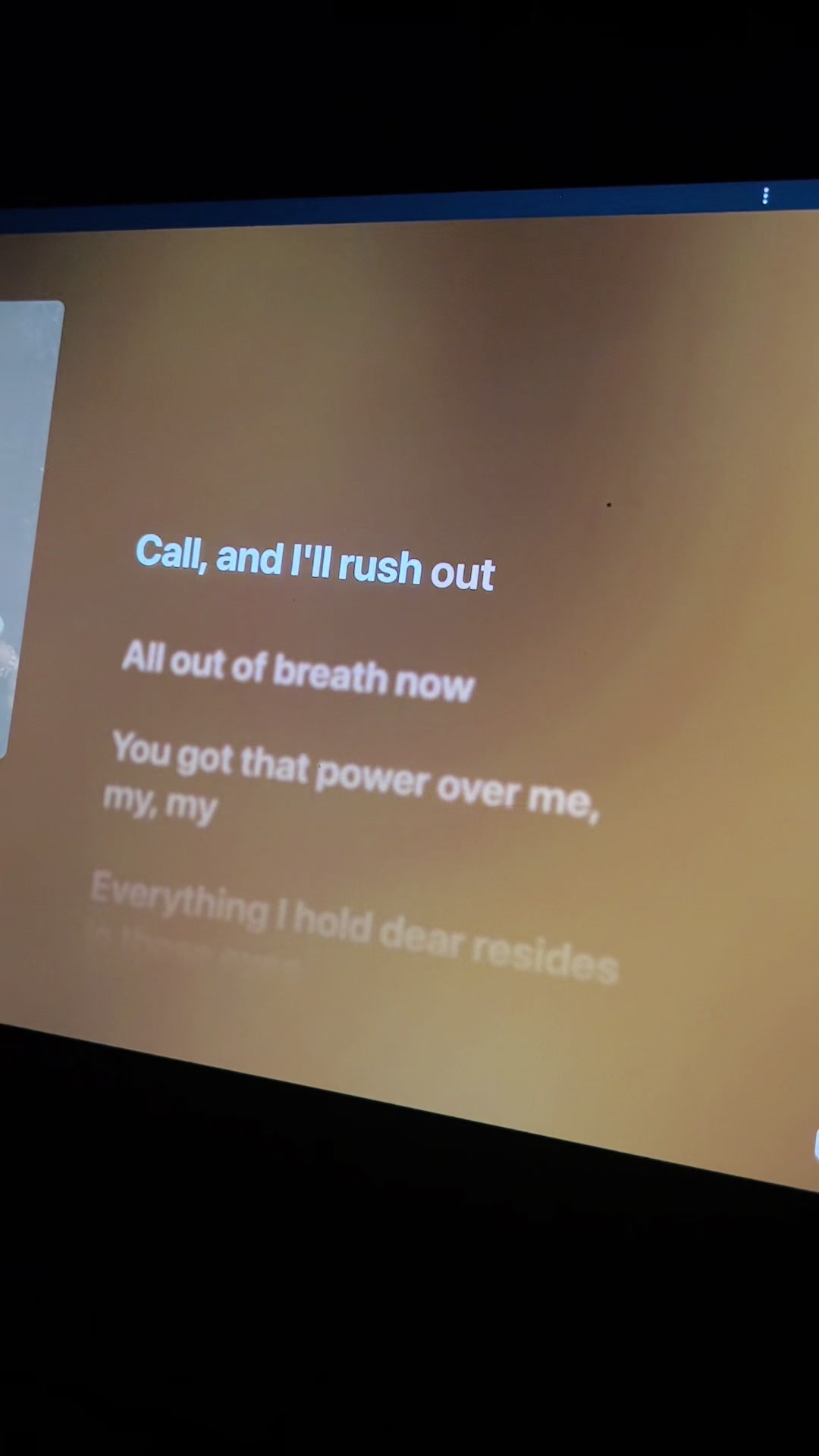 @Song lyrics