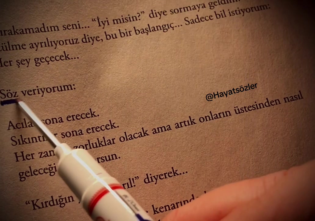 @Hayatsözler