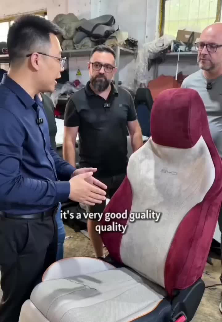 @Car seat factory  Anne