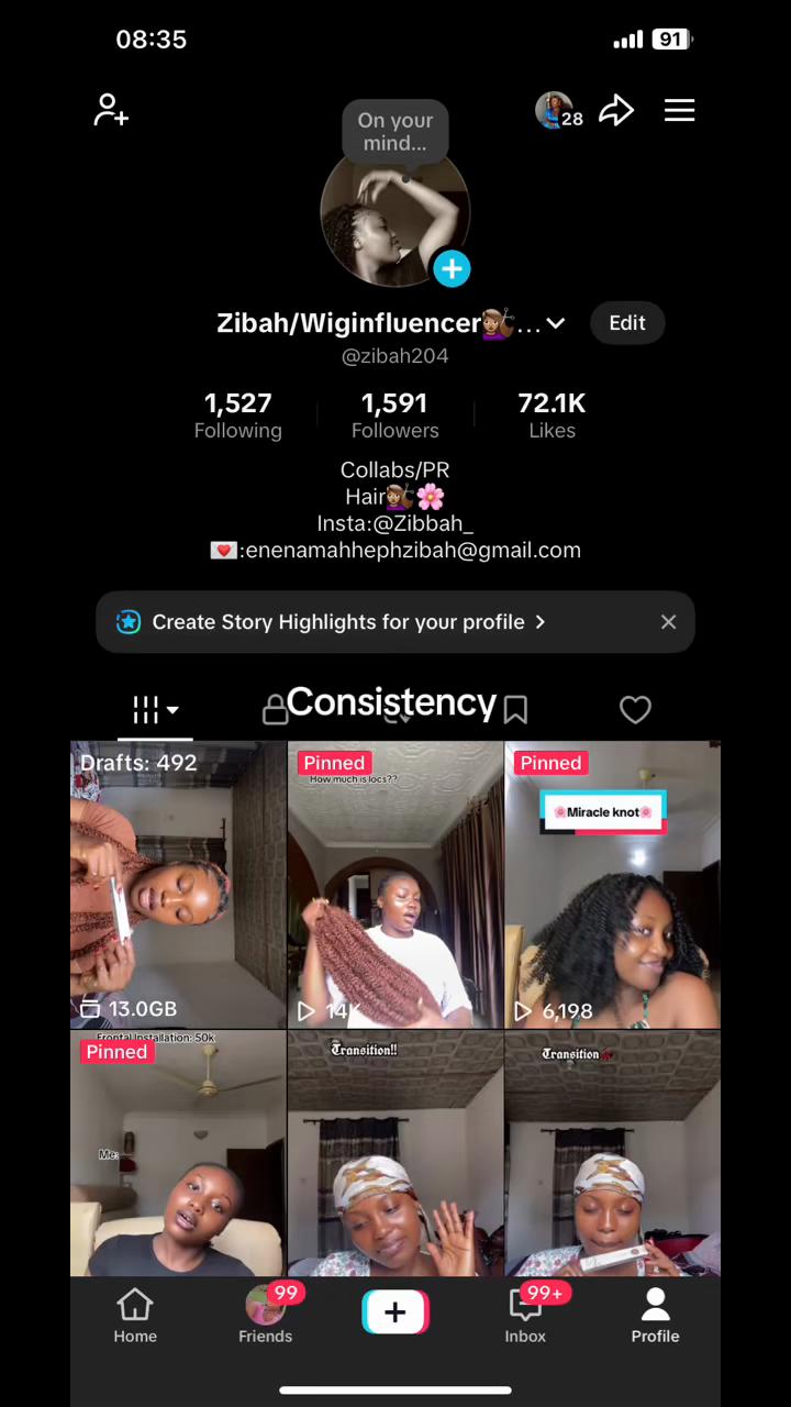 @Zibah/Wiginfluencer💇🏽♀️✨