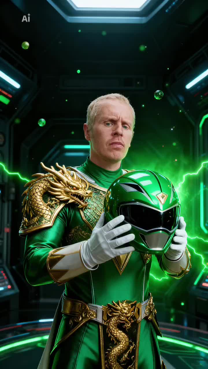 @The Green power ranger