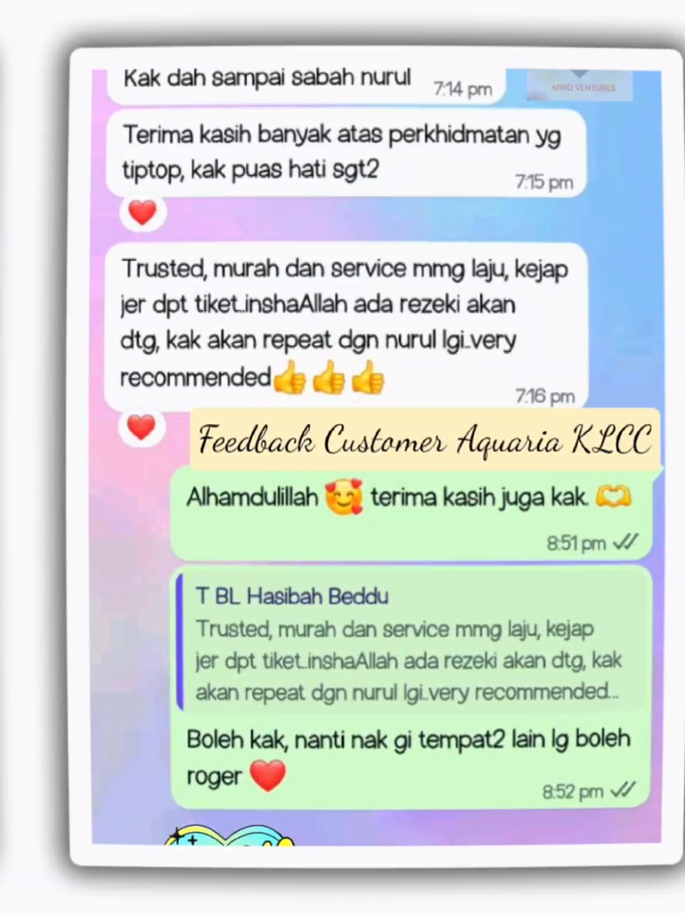 @Huda Tiket Murah AiniqVentures