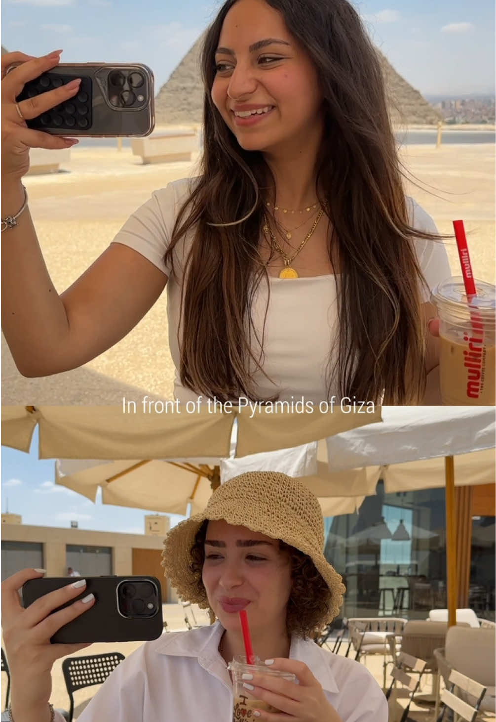@The pyramids of Giza official