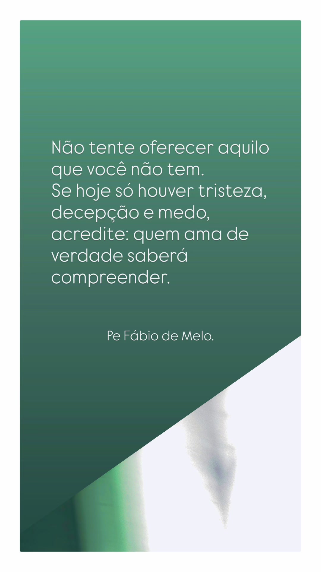 @Fábio de Melo