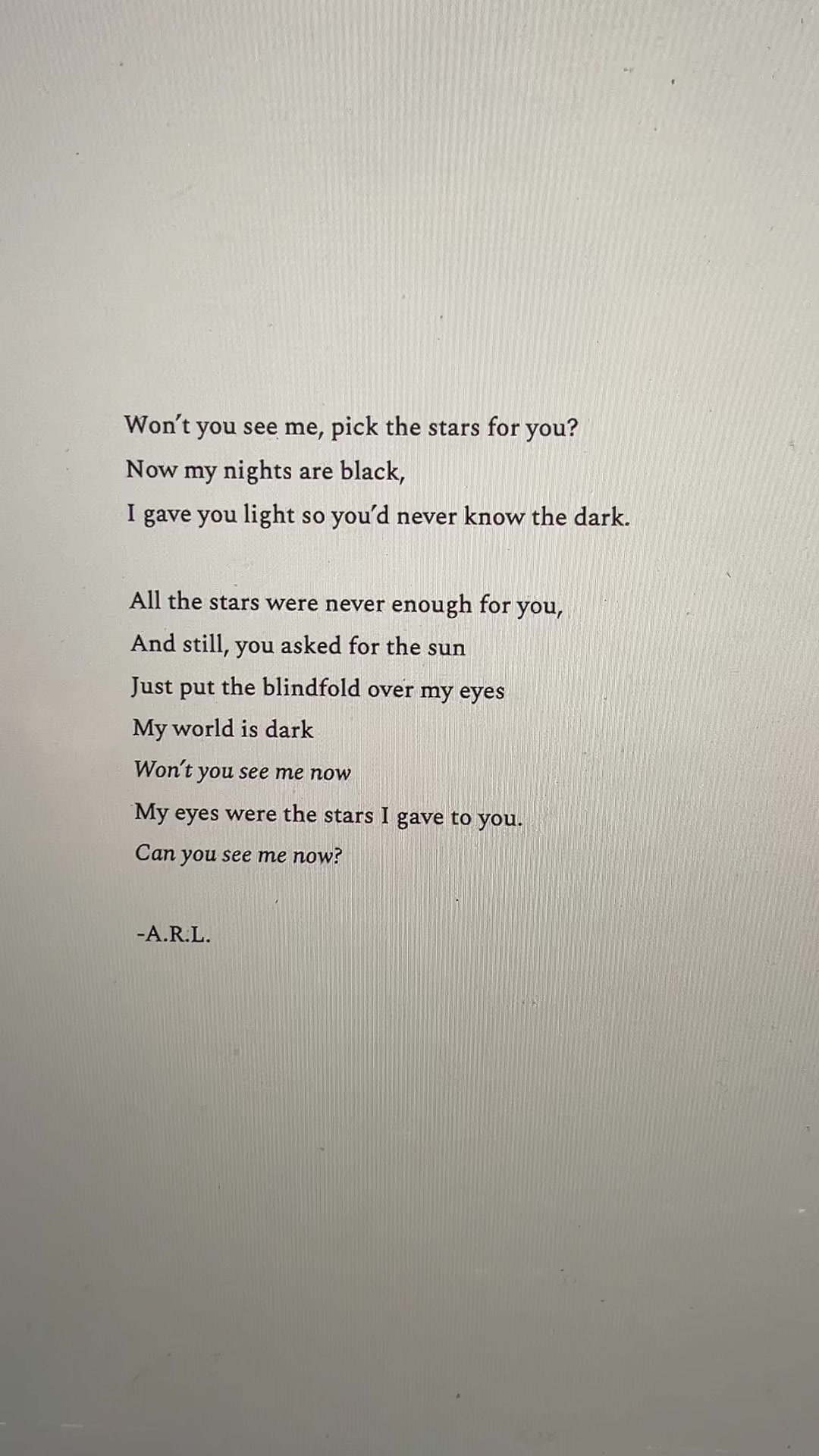 @ARLwritesaboutyou
