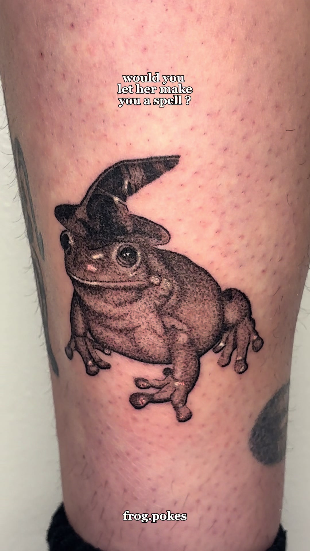 @frog pokes