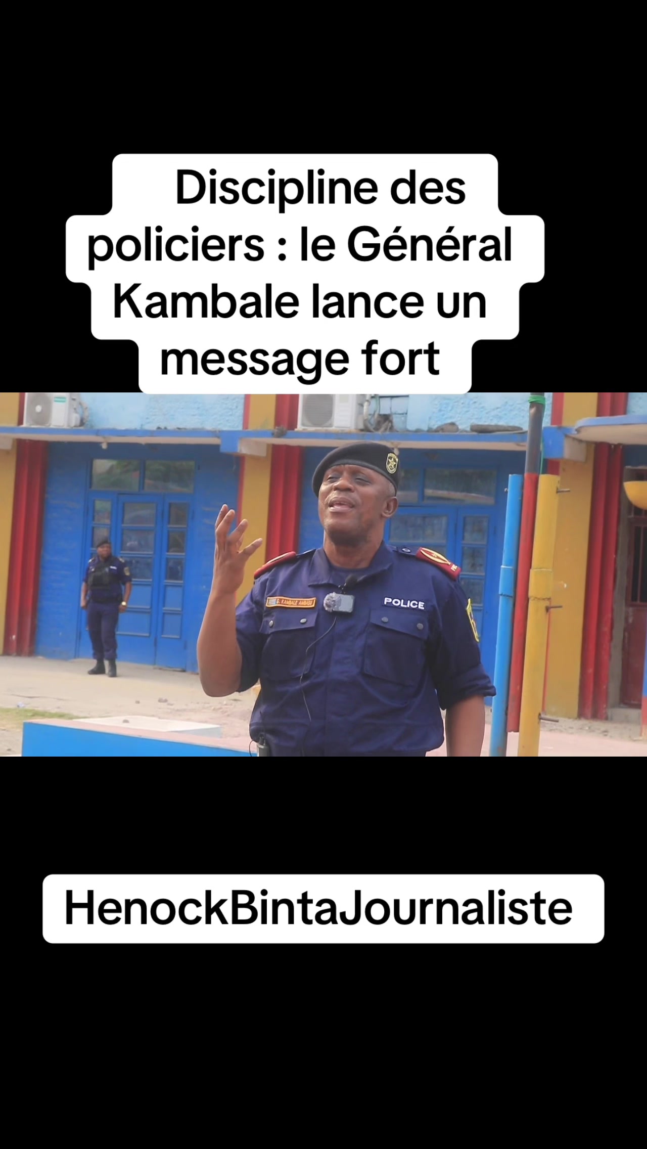 @Henock Binta Journaliste
