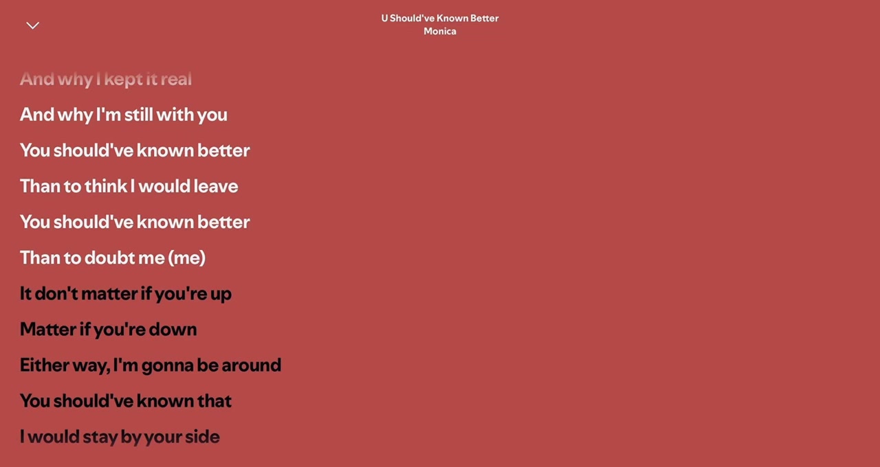 @Spotify Song Lyrics