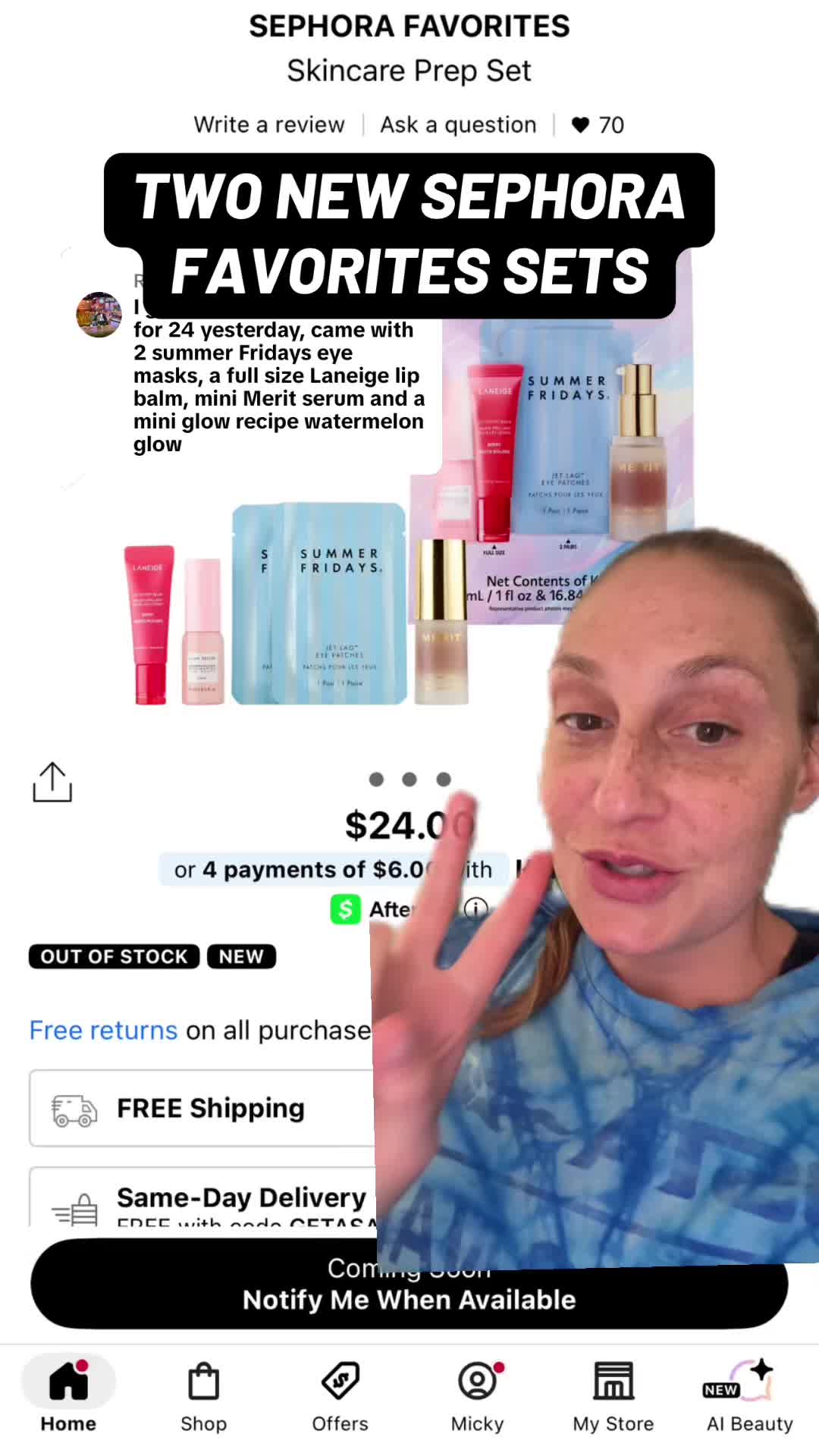 @michaela❤️&zwj;🔥 makeup reviews