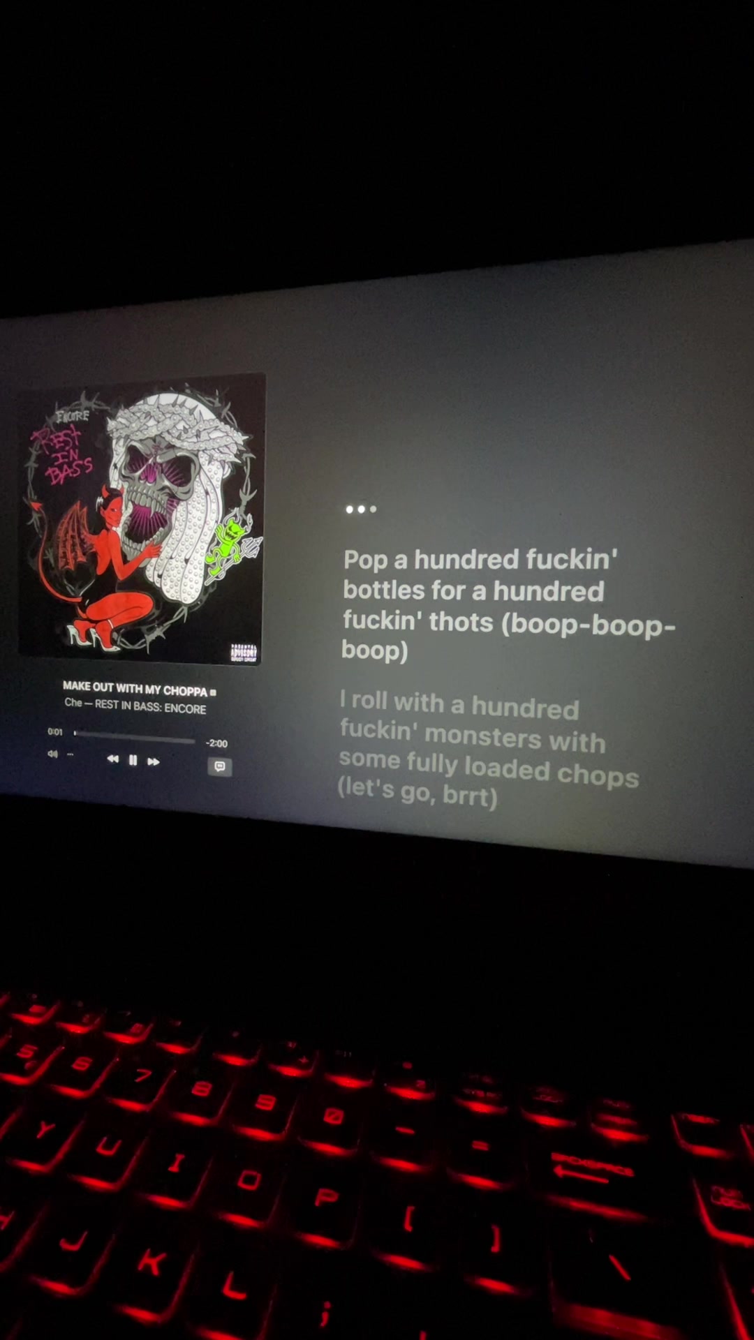 @msilaptoplyrics
