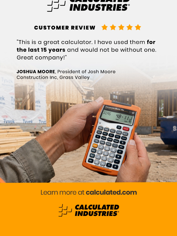 @Calculated Industries