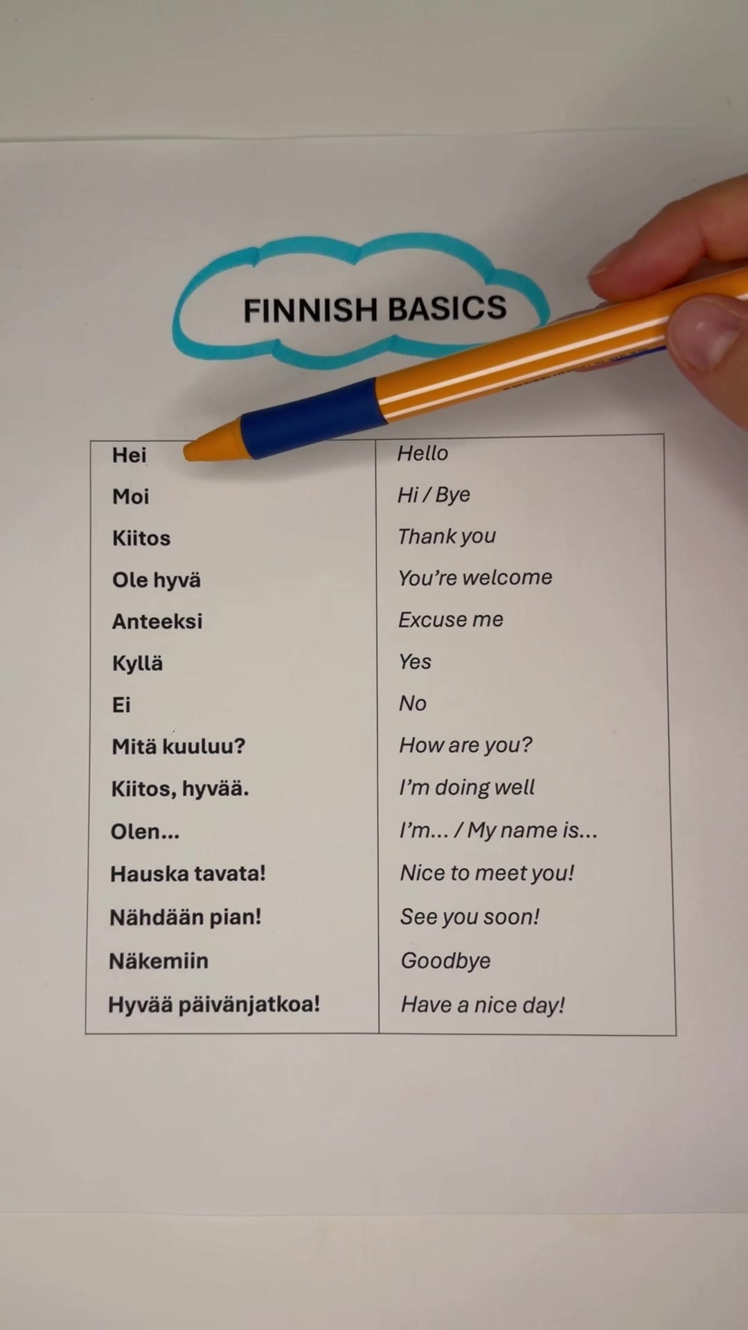 @Learn Finnish with Virpi 🇫🇮