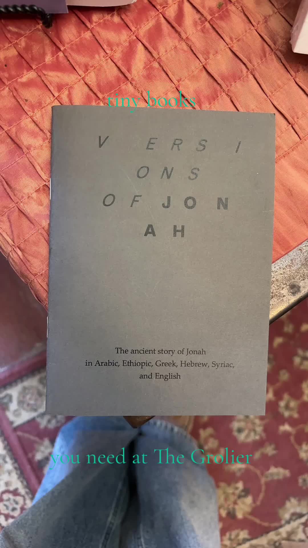 @Grolier Poetry Book Shop