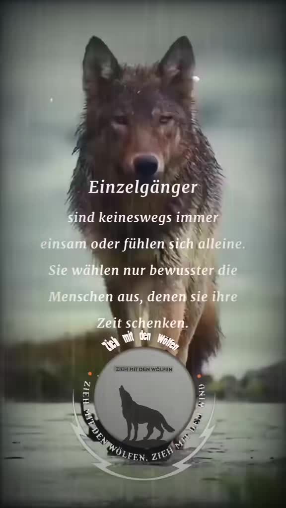 @🐺 Zieh mit den Wölfen 🐺