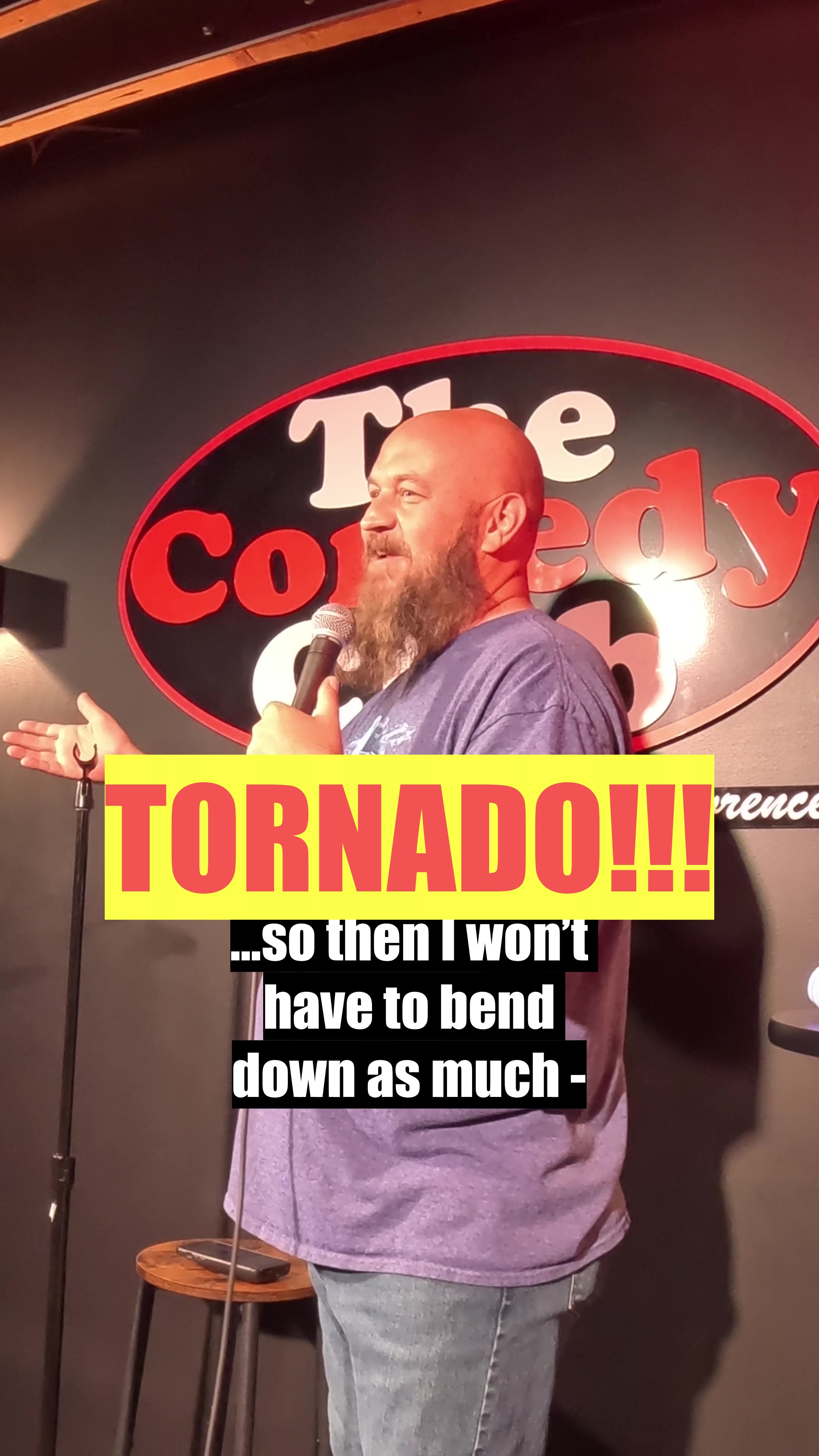 @Comedian Mike Baldwin