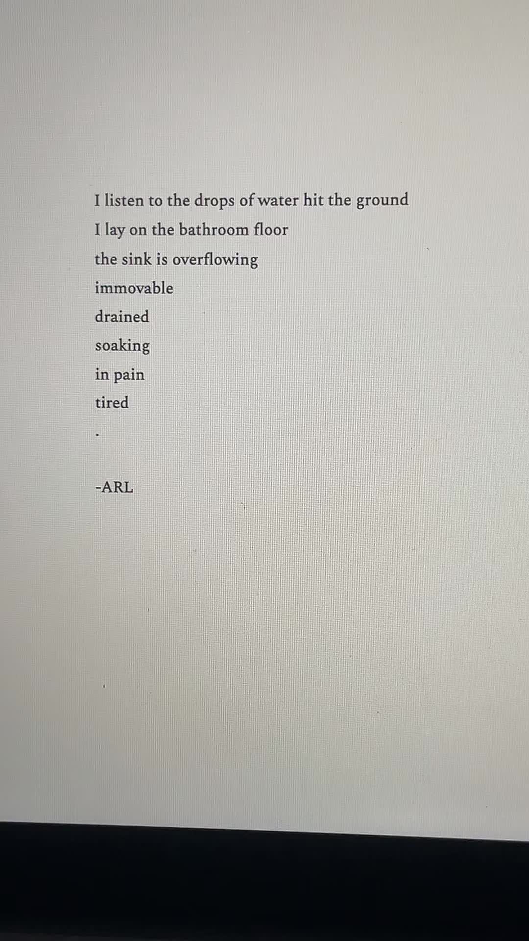 @ARLwritesaboutyou