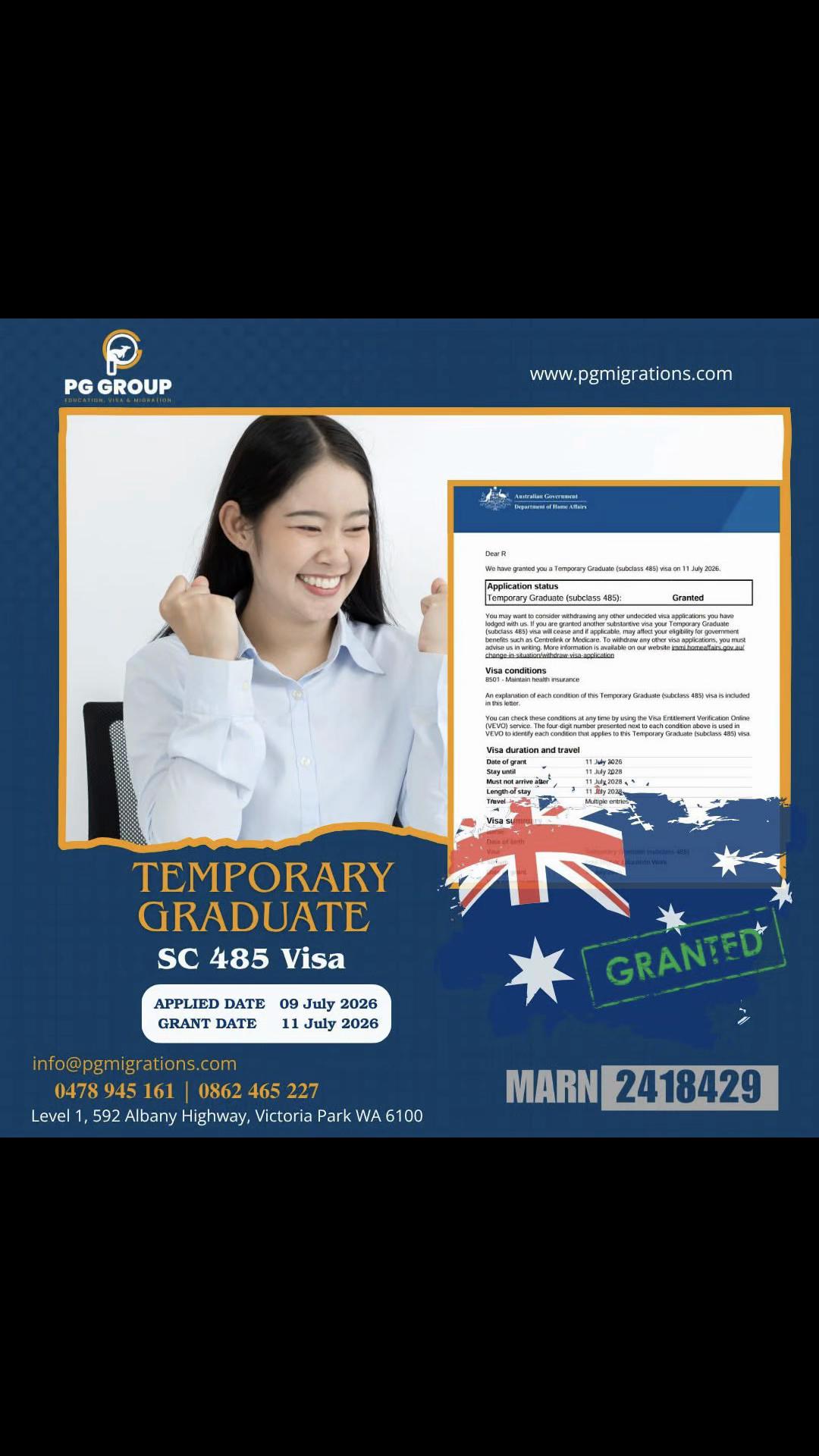 @PG MIGRATION GROUP PERTH