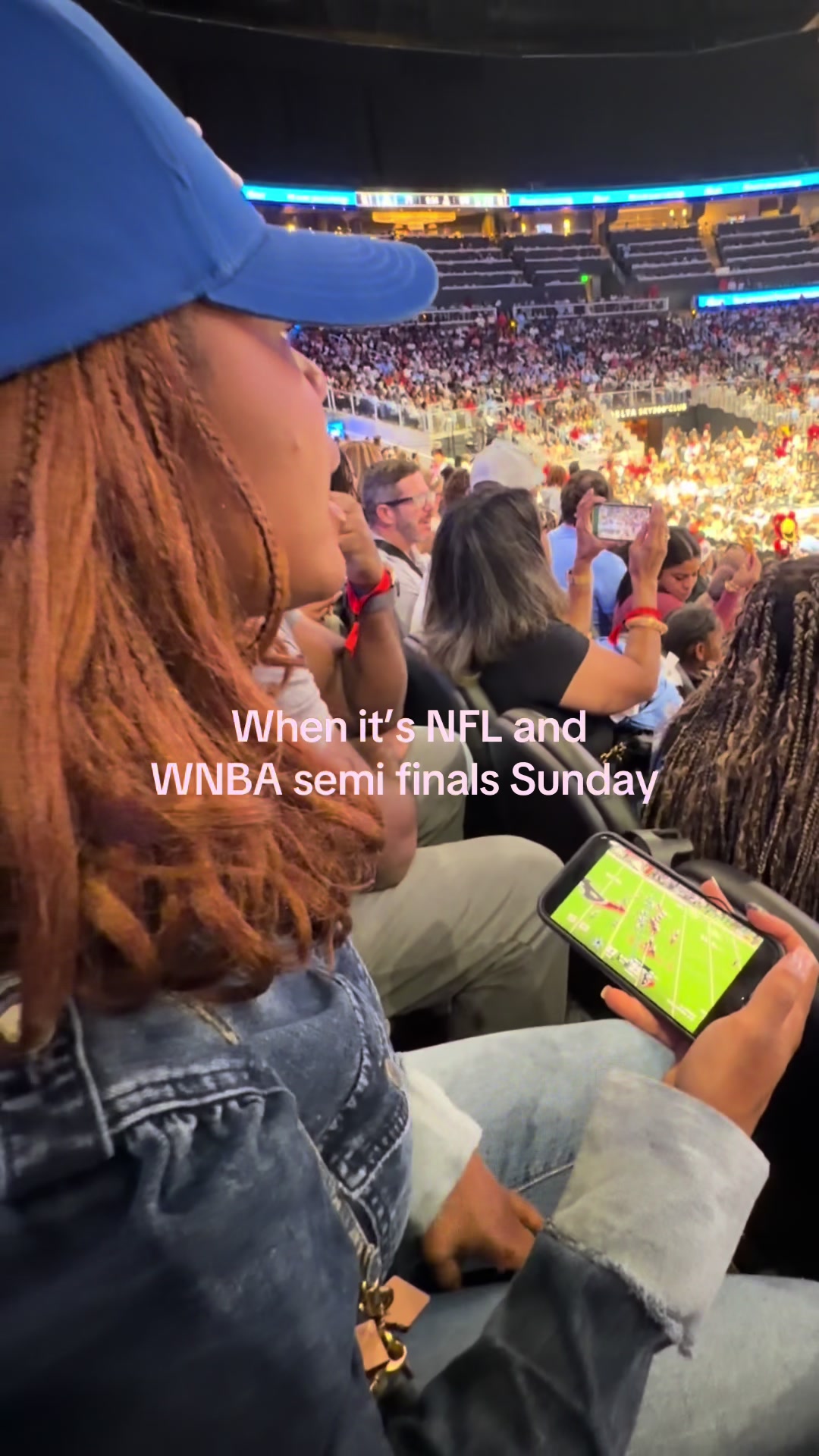@Symone with the sports