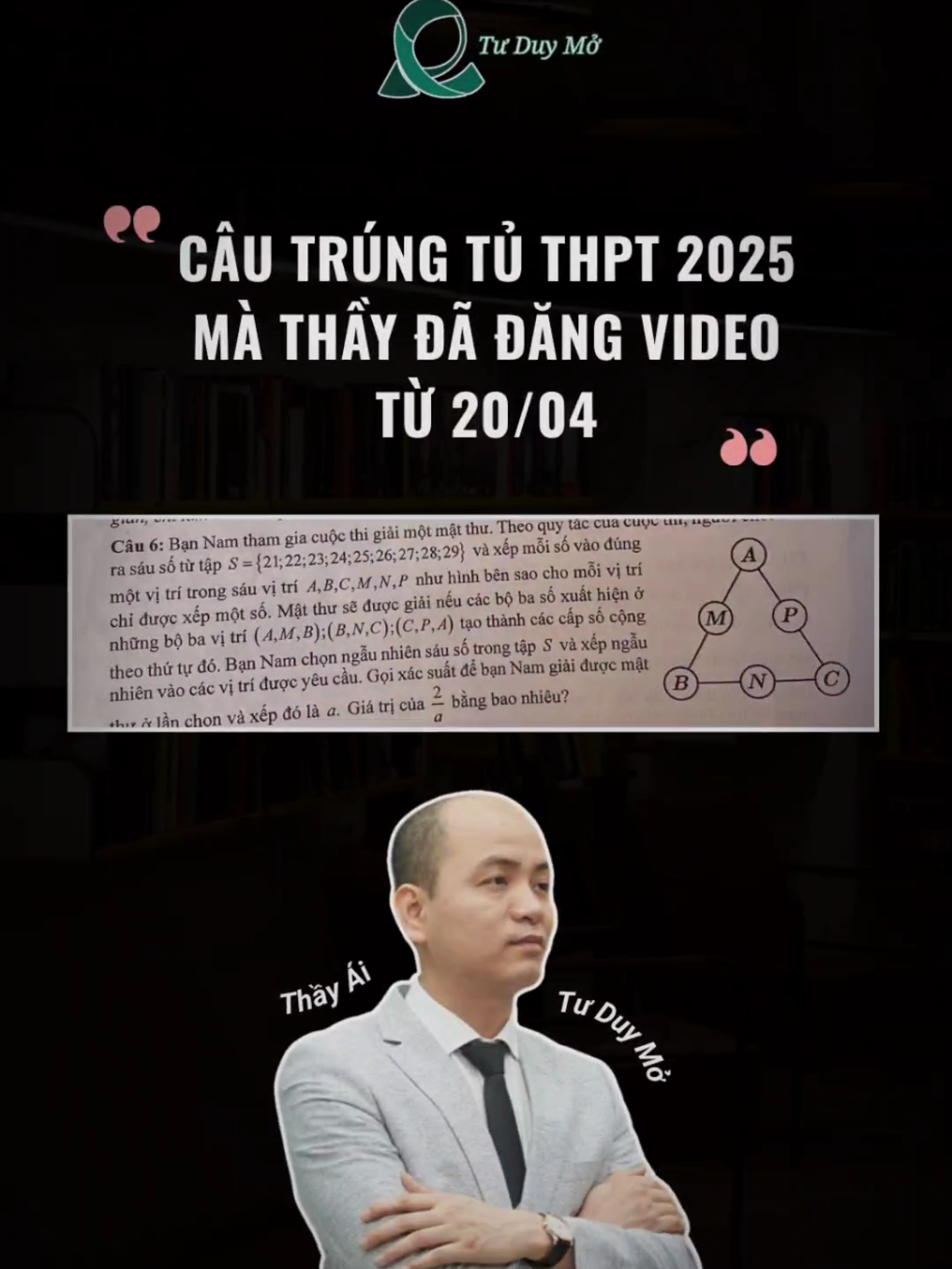 @Thầy Ái TDM