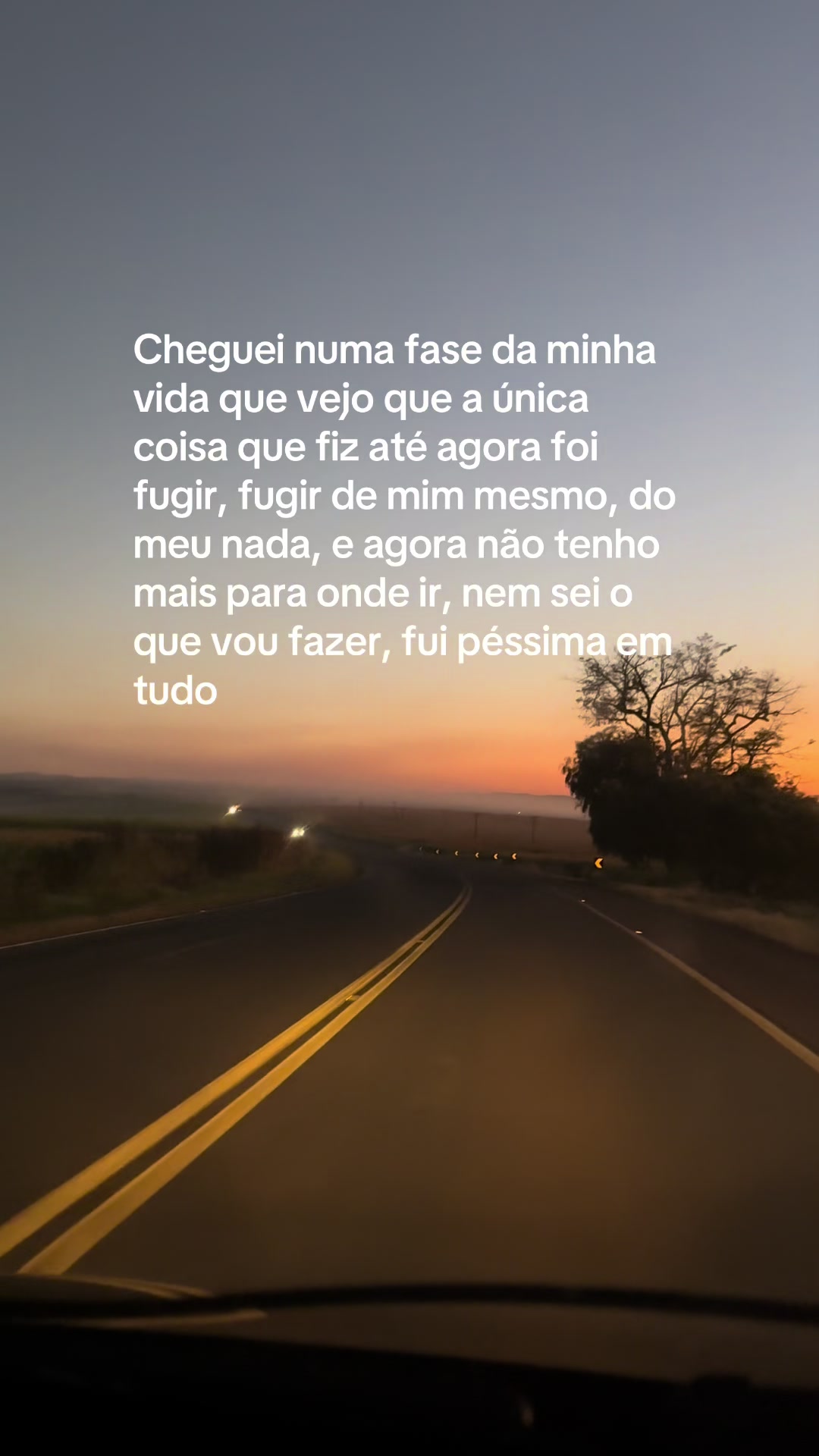 @Coisas que preciso dizer