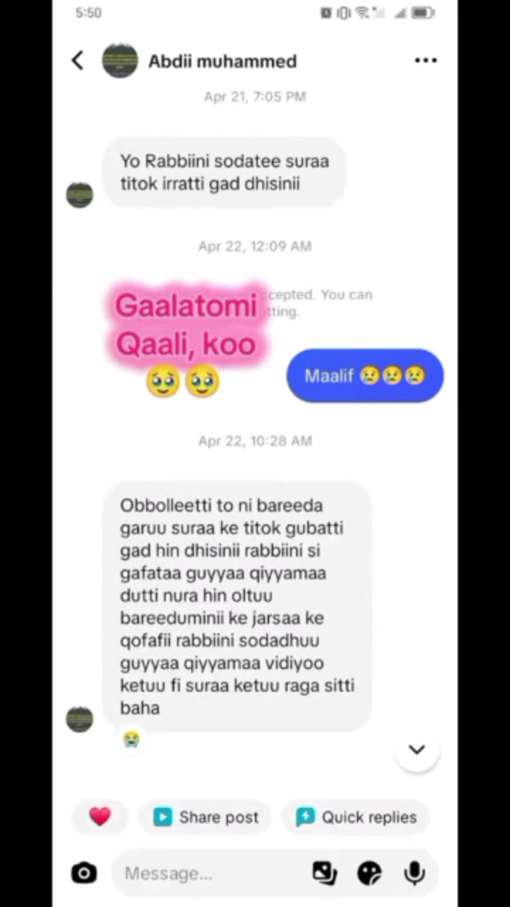 @Nabuyee ofiin botuu mannaa