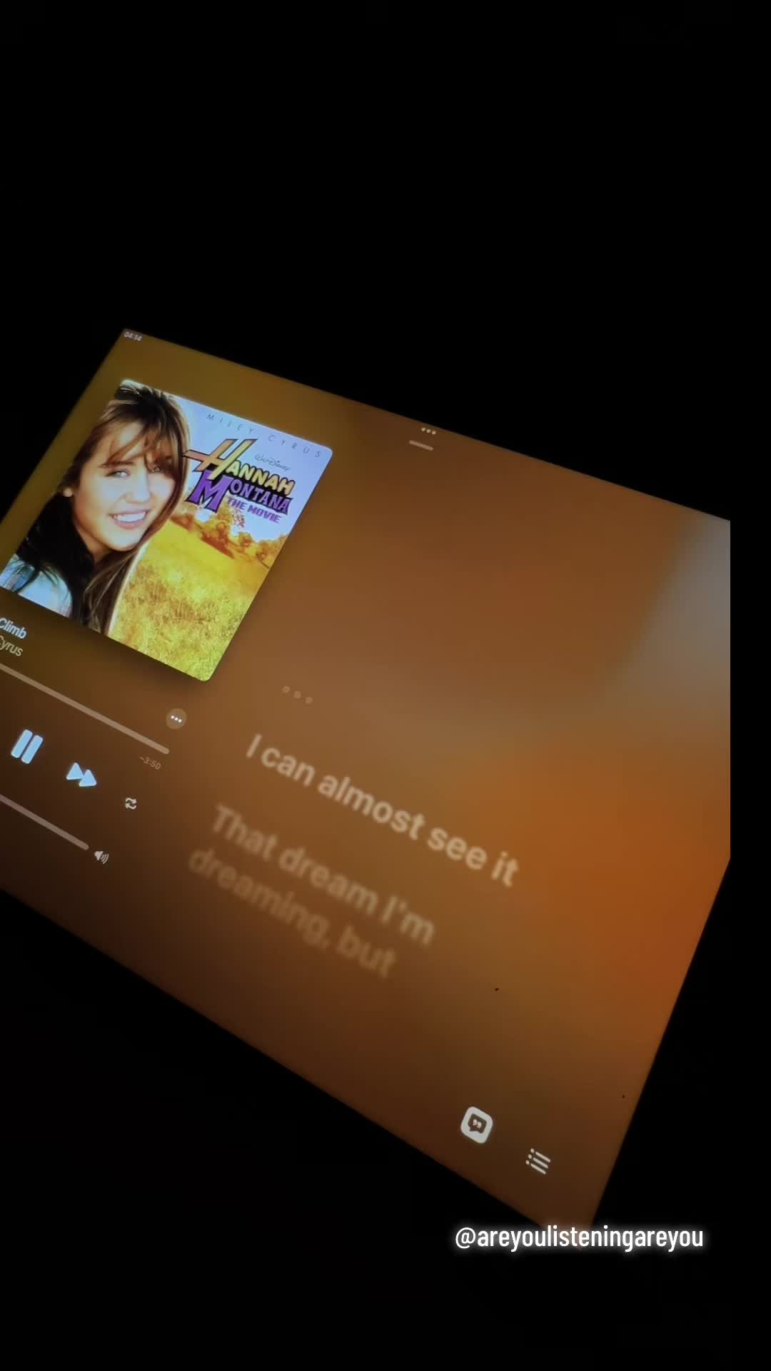 @areyoulisteningareyou