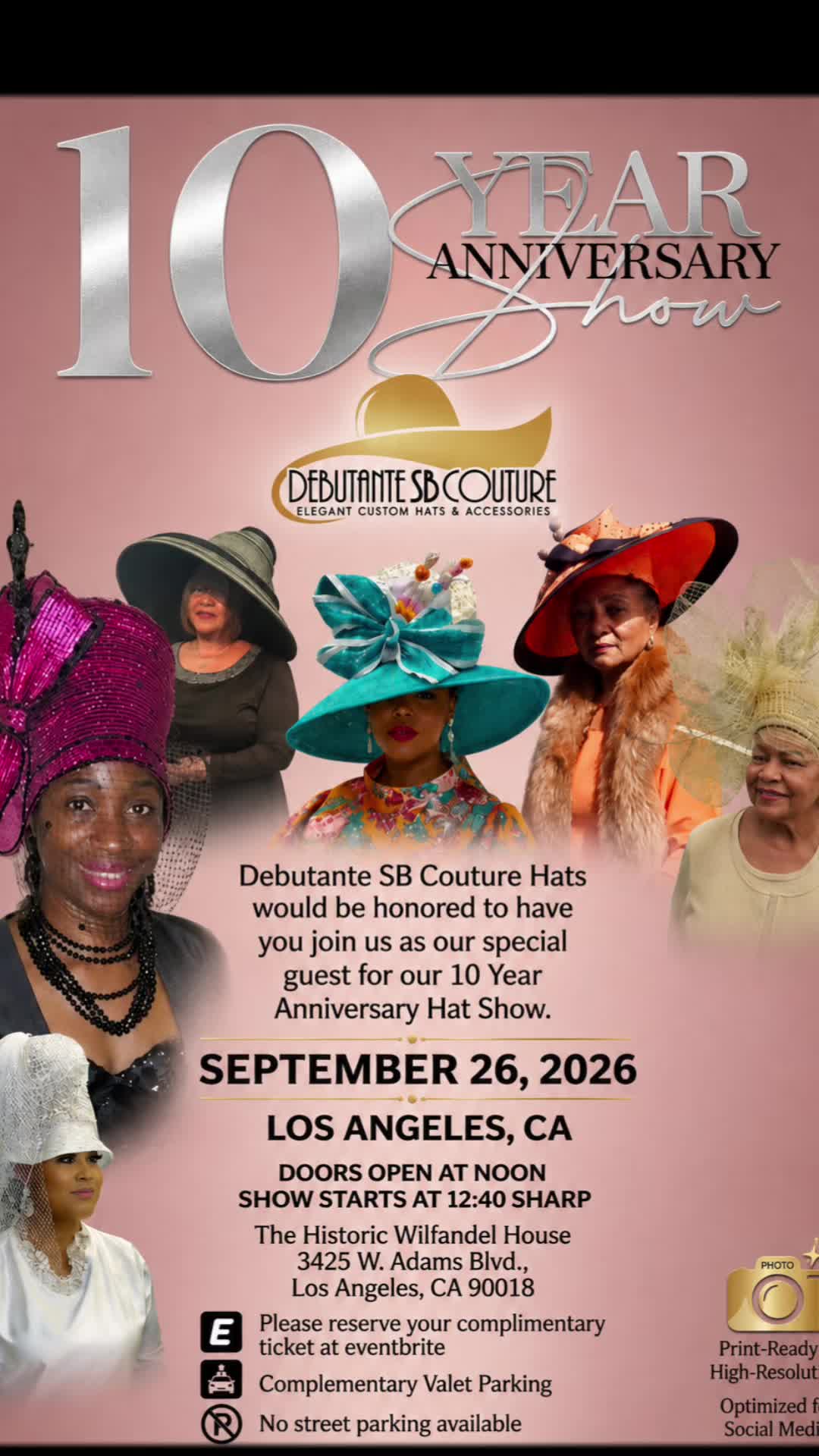@Debutante SB Couture Hats