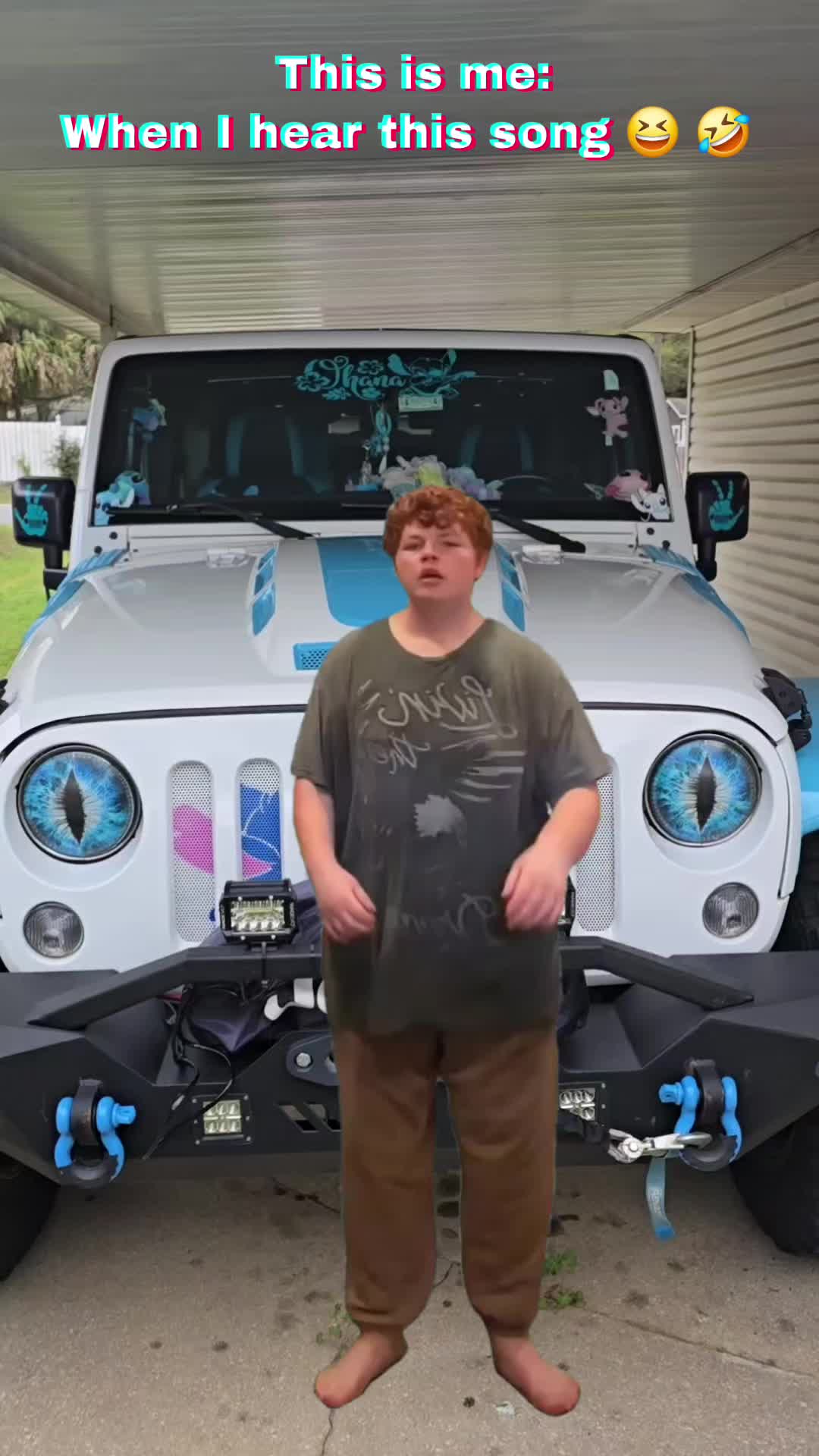 @Stitch and Angel Jeep