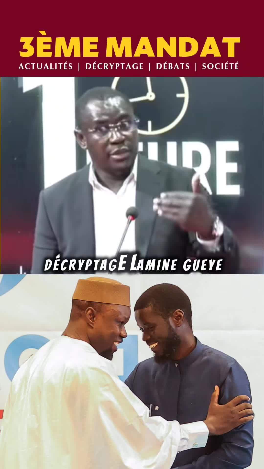 @3&Egrave;ME MANDAT