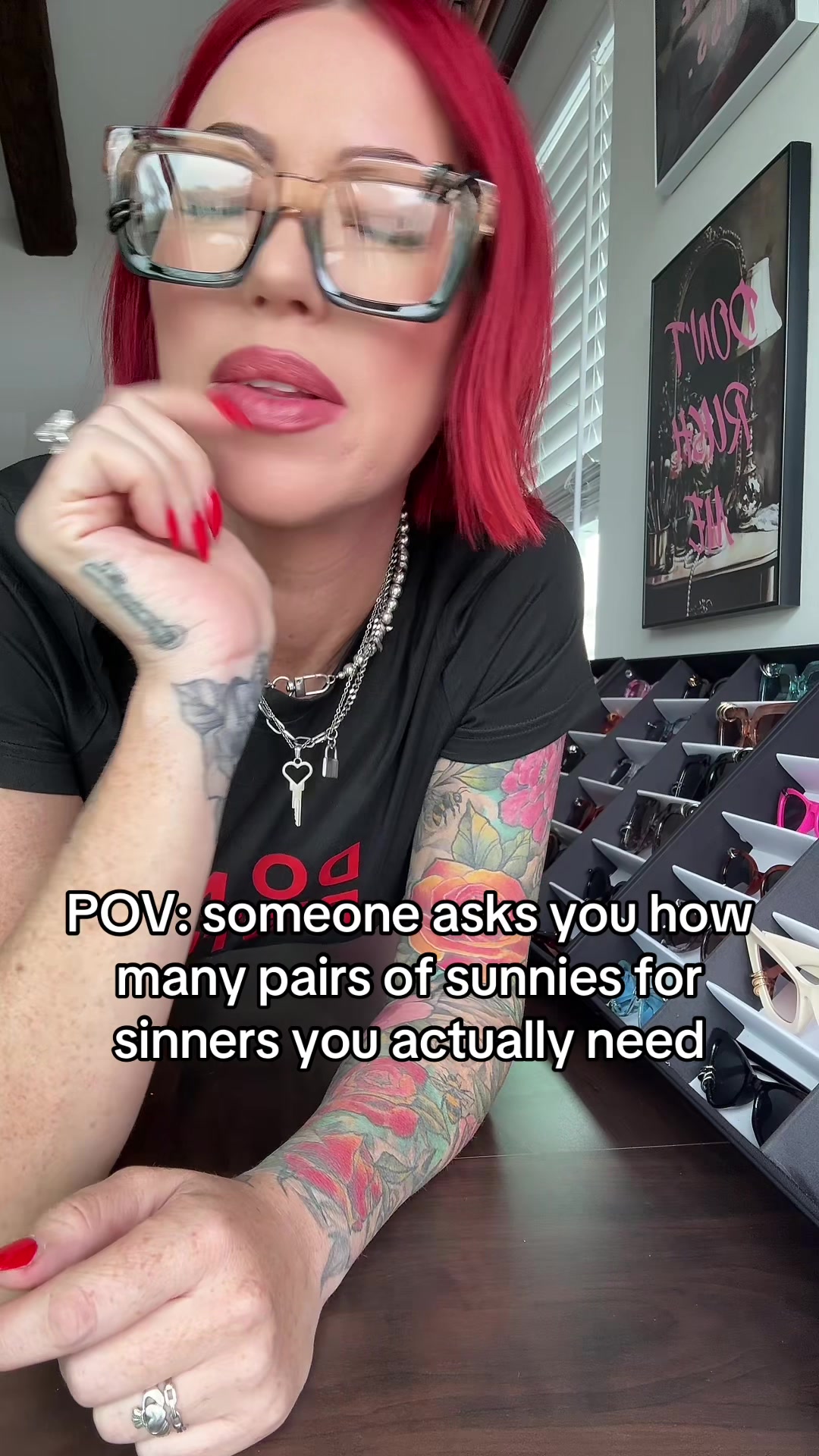 @sunnies for sinners