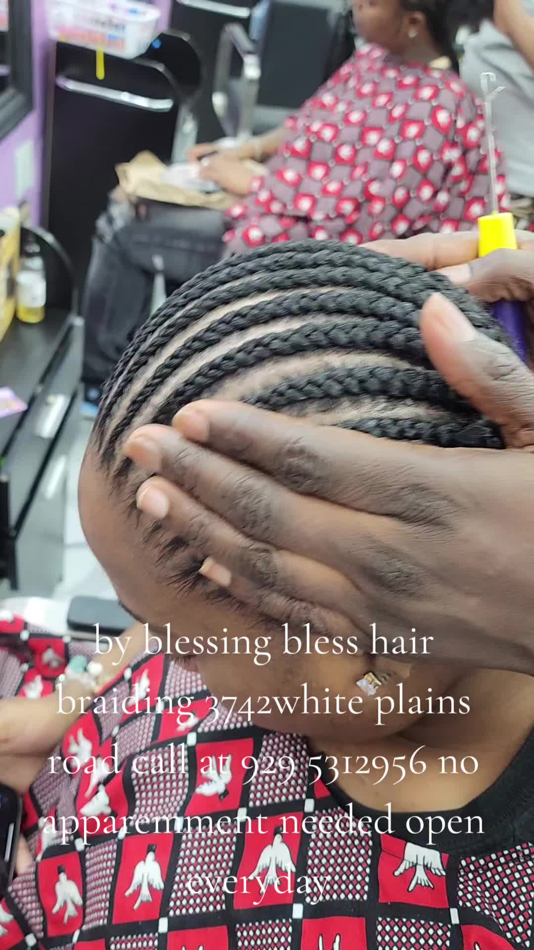 @Blessing bless Ha&iuml;r braiding