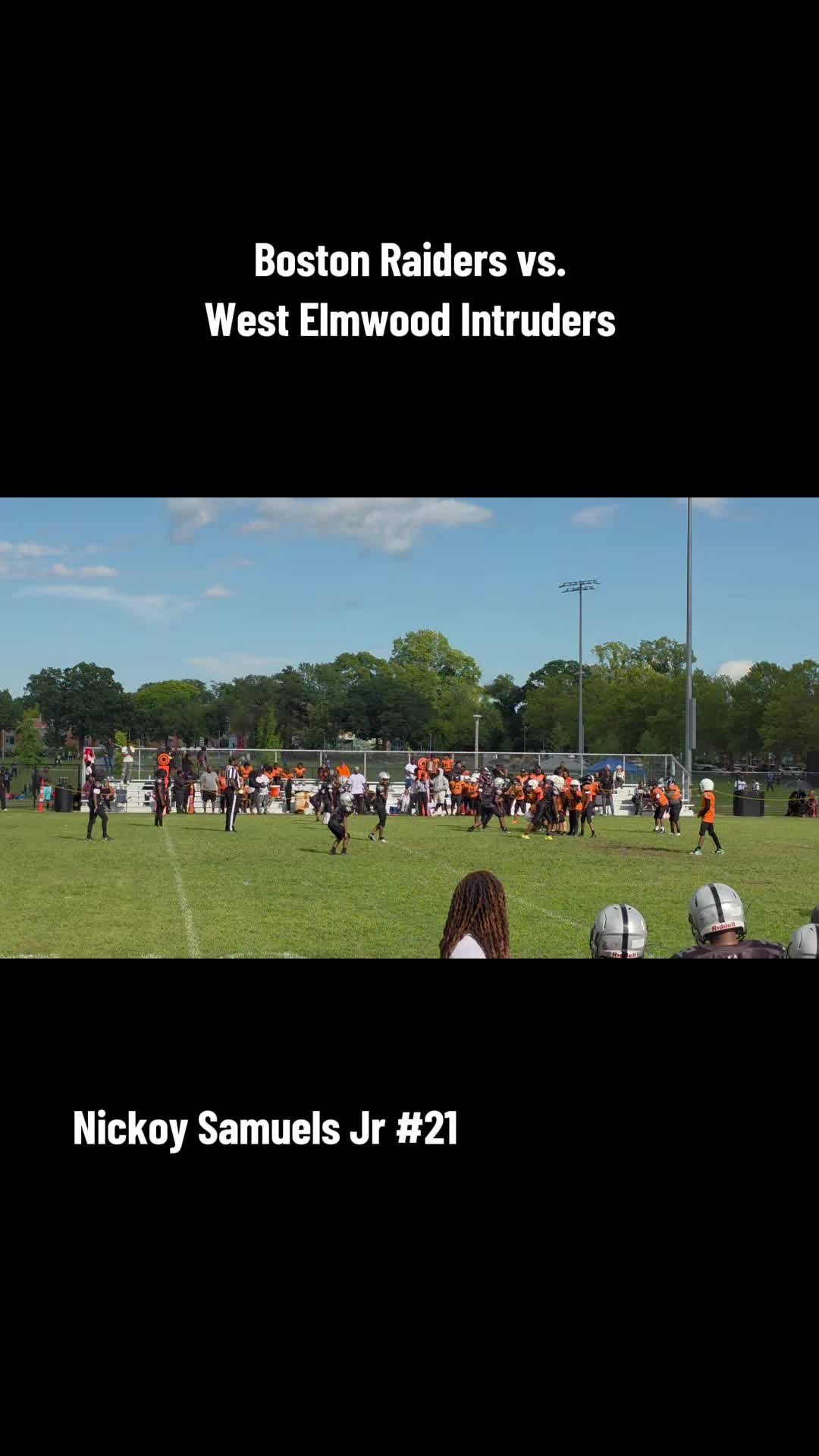 @Nickoy Samuels Jr. Football