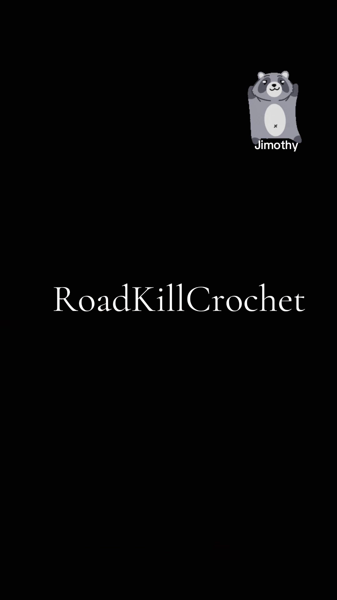 @Road Kill Crochet