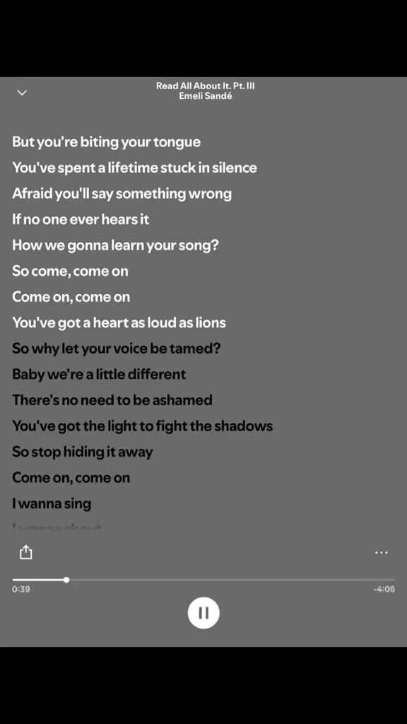 @Lyrics body