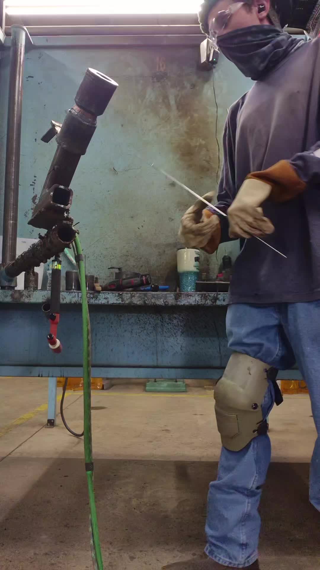 @max is a welder