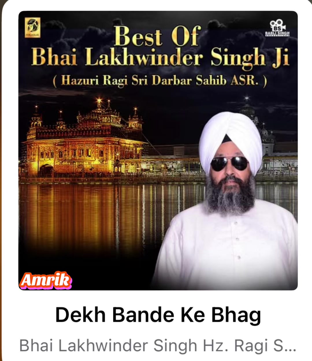 @Amrik Singh Dhaliwal.