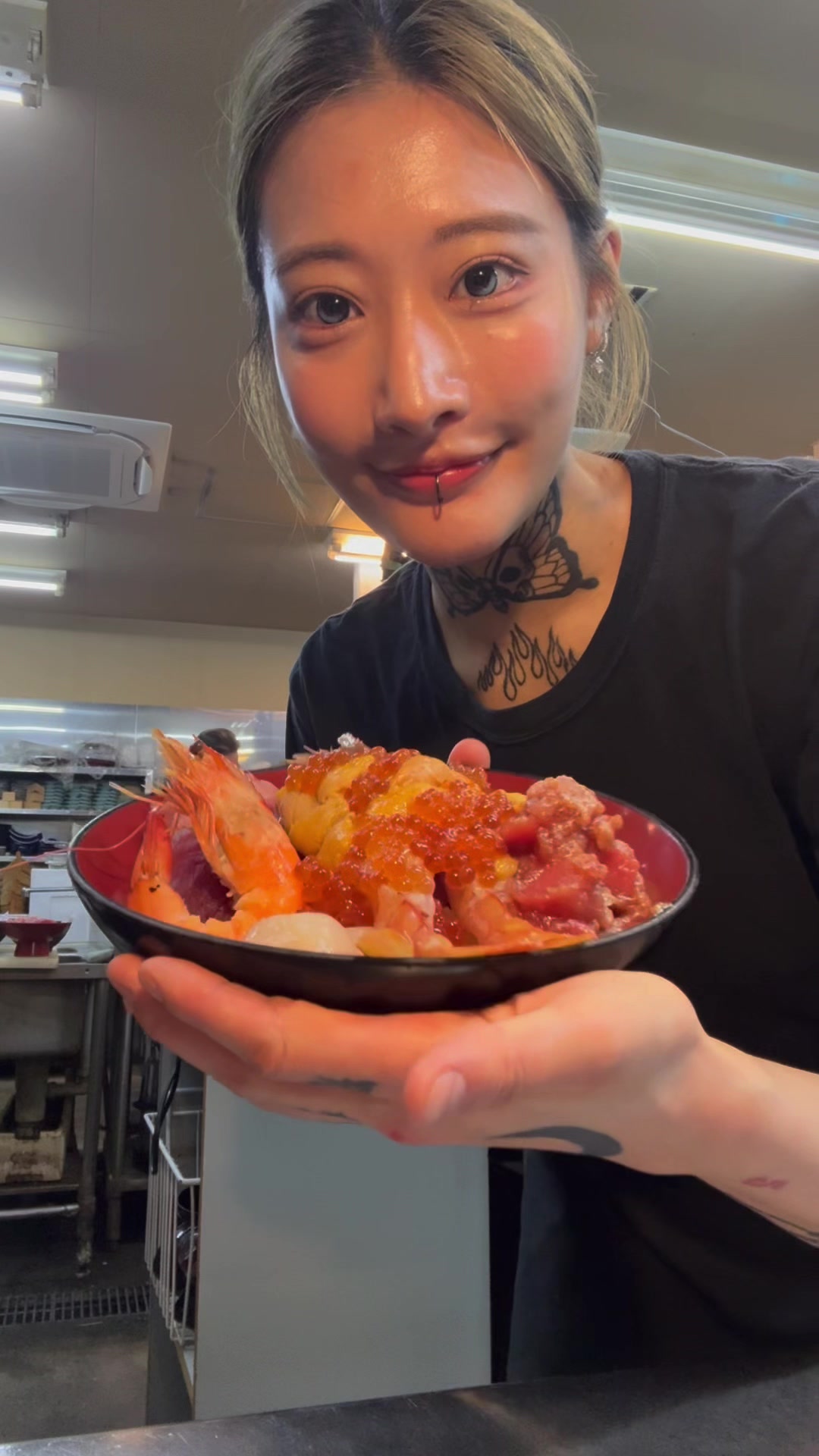 @まぐろ丼加一