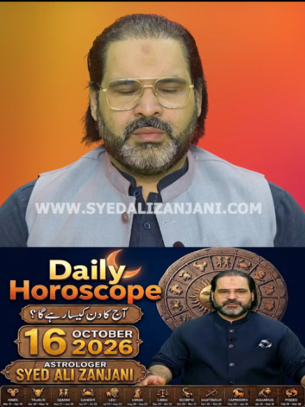 @Astrologer Syed Ali Zanjani