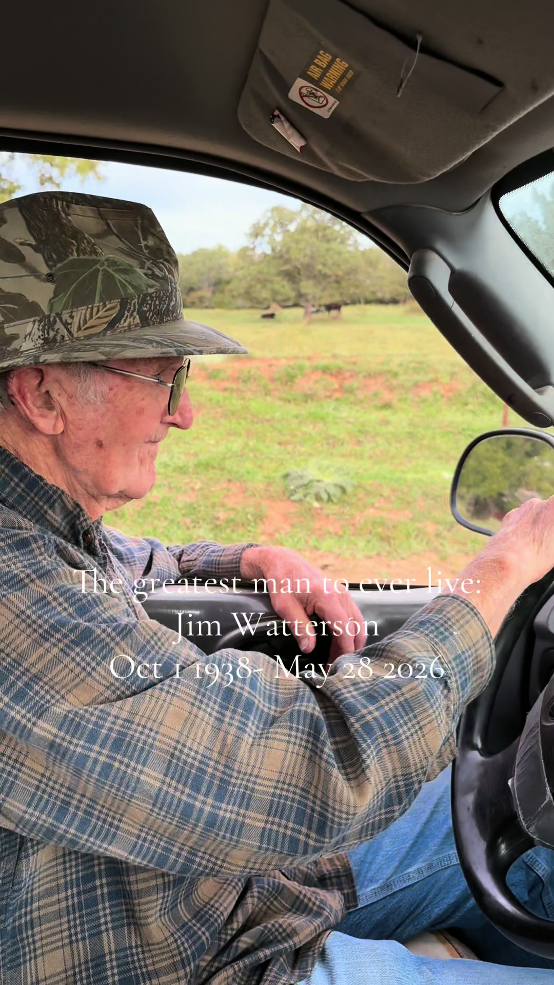 @farm girl & Grandad Jim