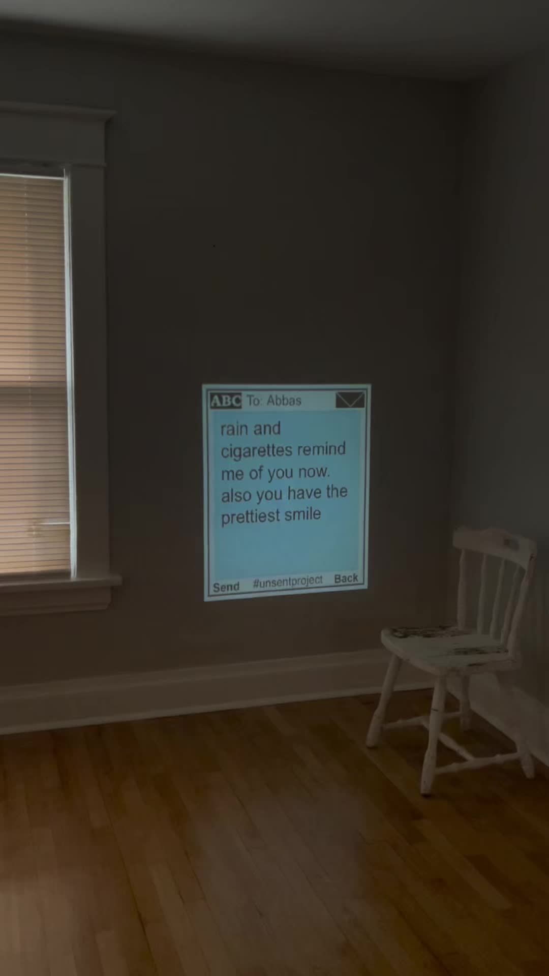 @THE UNSENT PROJECT