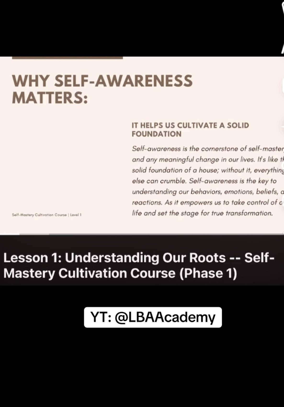 @LBA Academy