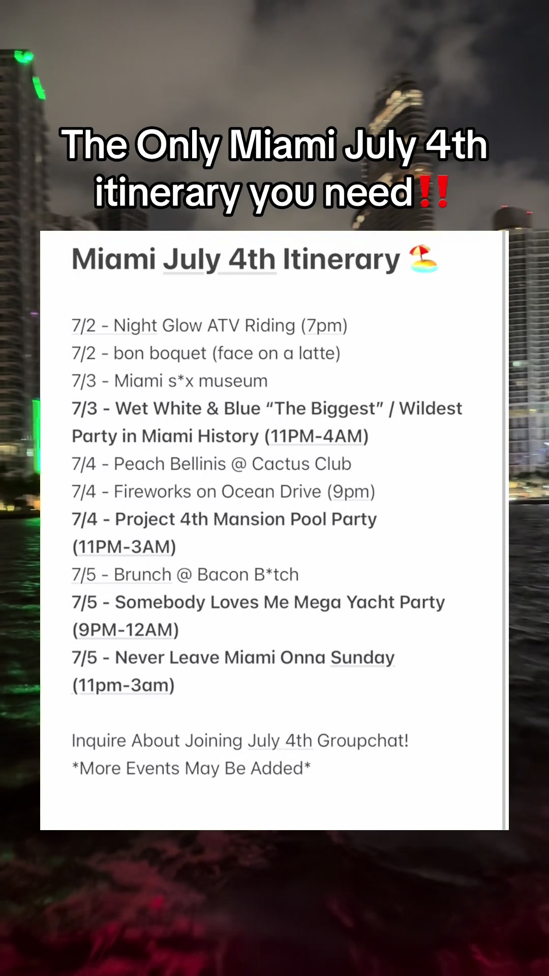 @MiamiSpringBreak