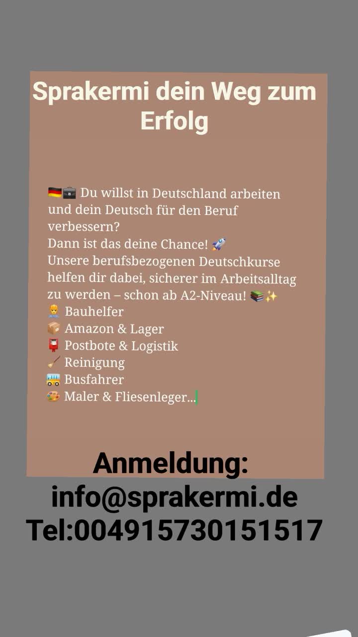 @🇹🇳 Deutsch lernen 🇩🇪