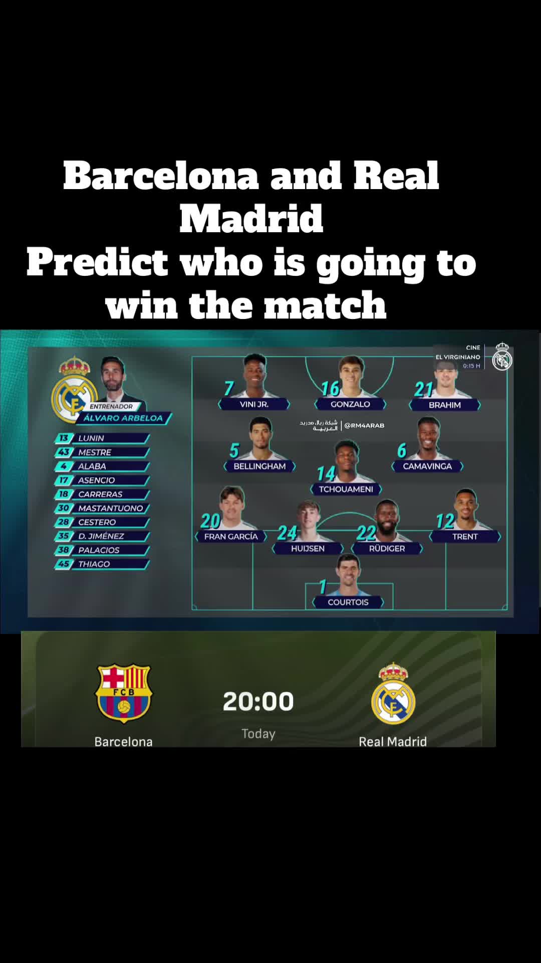 @Hala Madrid