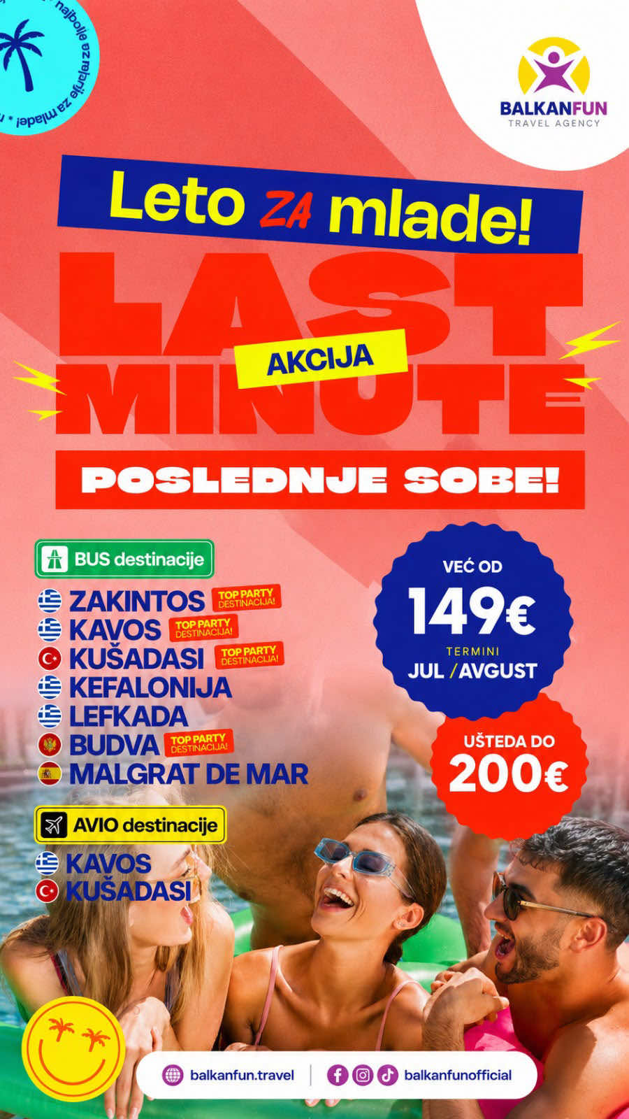 @putovanja za mlade