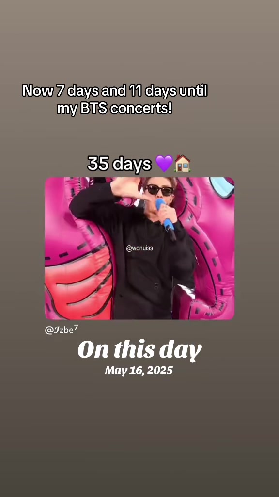 @⟭⟬E ARE B⟬⟭CK⁷ SEEING BTS!