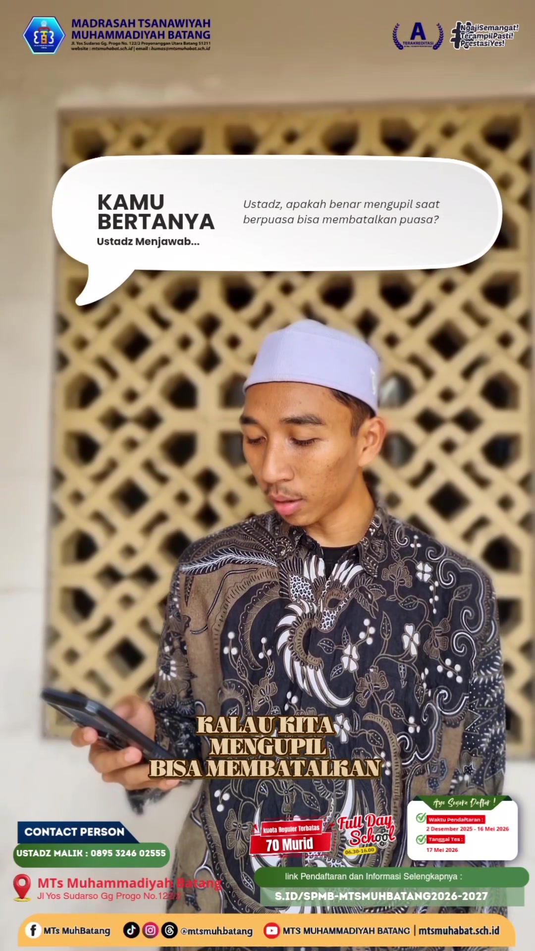 @MTs Muhammadiyah Batang