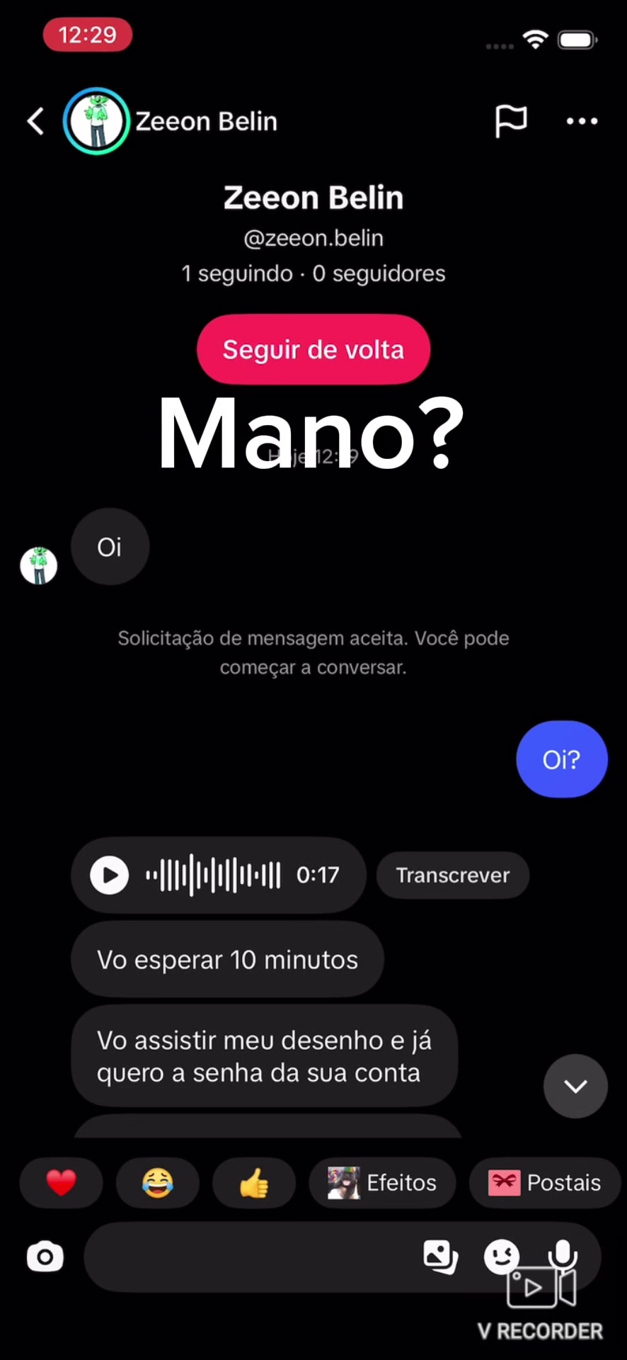 @lembrei que tenho canal ✌️👀